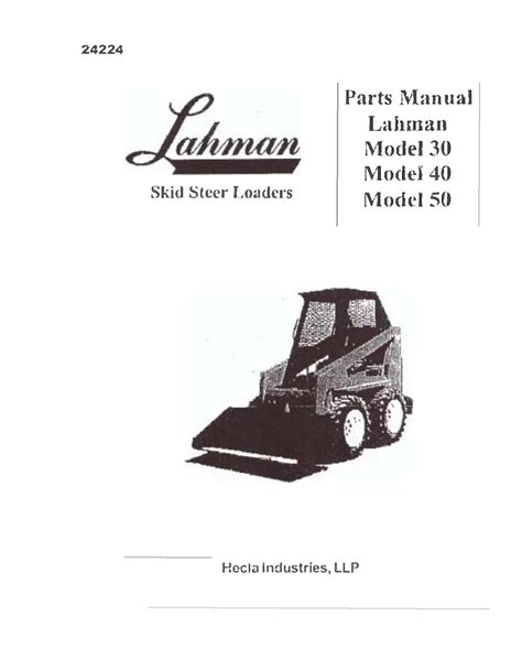 lahman skid steer manual|lahman skid steer parts.